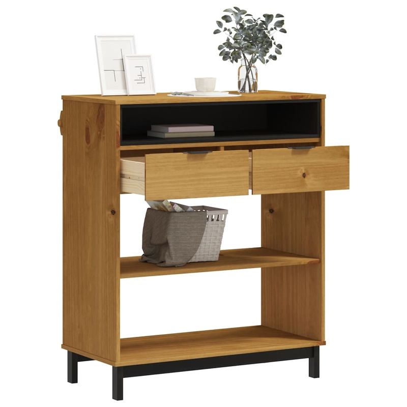 Casa si Gradina - Mobilier - Mese si birouri - Mese bucatarie si dining - Masa de bar "FLAM", 92x45x110 cm, lemn masiv de pin - Infinity.ro