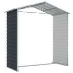 Casa si Gradina - Gradina si terasa - Casute de gradina - Sopron de gradina, antracit, 191x130x198 cm, otel galvanizat - Infinity.ro