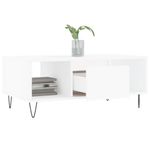 Casa si Gradina - Mobilier - Mese si birouri - Masute de cafea - Masuta de cafea, alb, 90x50x36,5 cm, lemn prelucrat - Infinity.ro