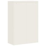 Casa si Gradina - Constructii - Depozitare, transport si protectie - Rafturi, fisete si vestiare - Fiset, alb, 90x40x140 cm, otel - Infinity.ro