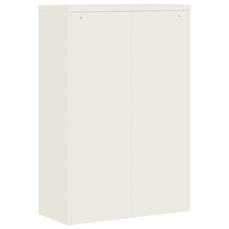 Casa si Gradina - Constructii - Depozitare, transport si protectie - Rafturi, fisete si vestiare - Fiset, alb, 90x40x140 cm, otel - Infinity.ro