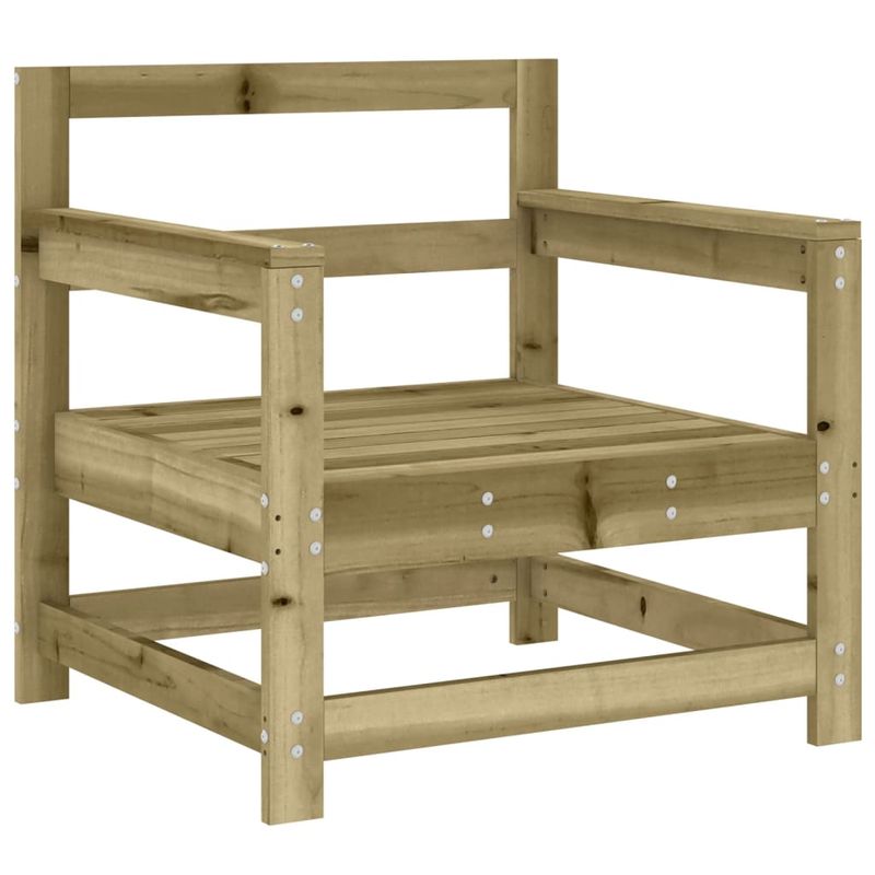 Casa si Gradina - Gradina si terasa - Mobilier exterior - Canapele si fotolii gradina - fotoliu de gradina cu perne, 2 buc., lemn de pin tratat - Infinity.ro