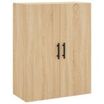 Casa si Gradina - Mobilier - Comode si corpuri - Comode - Dulap inalt, stejar sonoma, 69,5x34x180 cm, lemn compozit - Infinity.ro