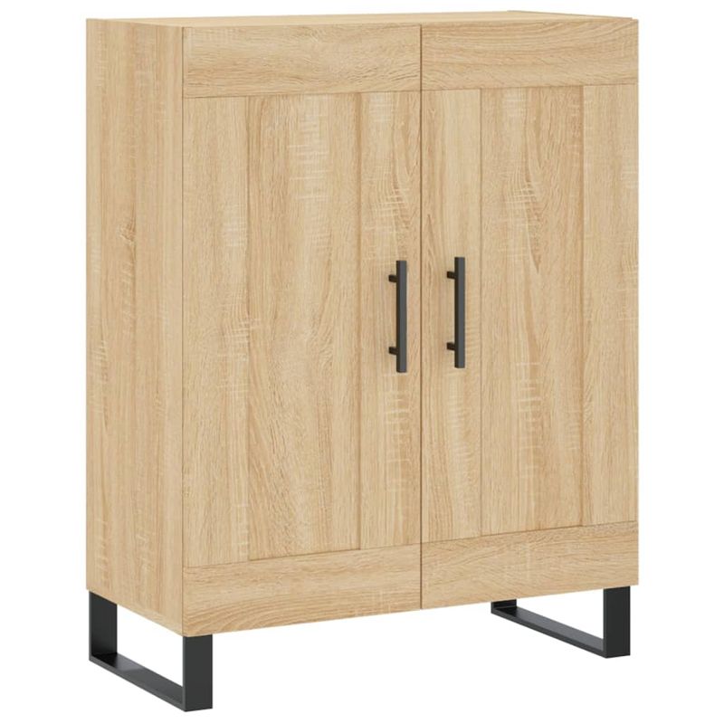 Casa si Gradina - Mobilier - Comode si corpuri - Comode - Dulap inalt, stejar sonoma, 69,5x34x180 cm, lemn compozit - Infinity.ro