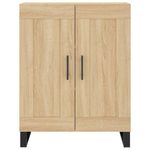 Casa si Gradina - Mobilier - Comode si corpuri - Comode - Dulap inalt, stejar sonoma, 69,5x34x180 cm, lemn compozit - Infinity.ro