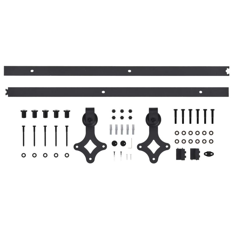 Casa si Gradina - Constructii - Usi interior, exterior si garaj - Usi interior - Usa glisanta cu set feronerie, 90x210 cm, lemn masiv de pin - Infinity.ro