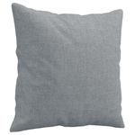 Casa si Gradina - Mobilier - Canapele si coltare - Canapele - Canapea cu 2 locuri cu pernute, gri deschis, 120 cm, textil - Infinity.ro