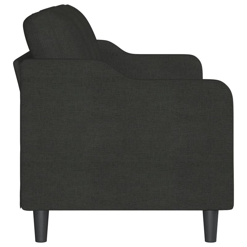 Casa si Gradina - Mobilier - Canapele si coltare - Canapele - Canapea cu 3 locuri, negru, 180 cm, material textil - Infinity.ro