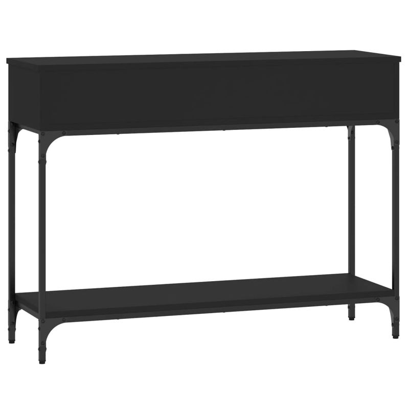 Casa si Gradina - Mobilier - Comode si corpuri - Console - Masuta consola, negru, 100x30,5x75 cm, lemn compozit - Infinity.ro