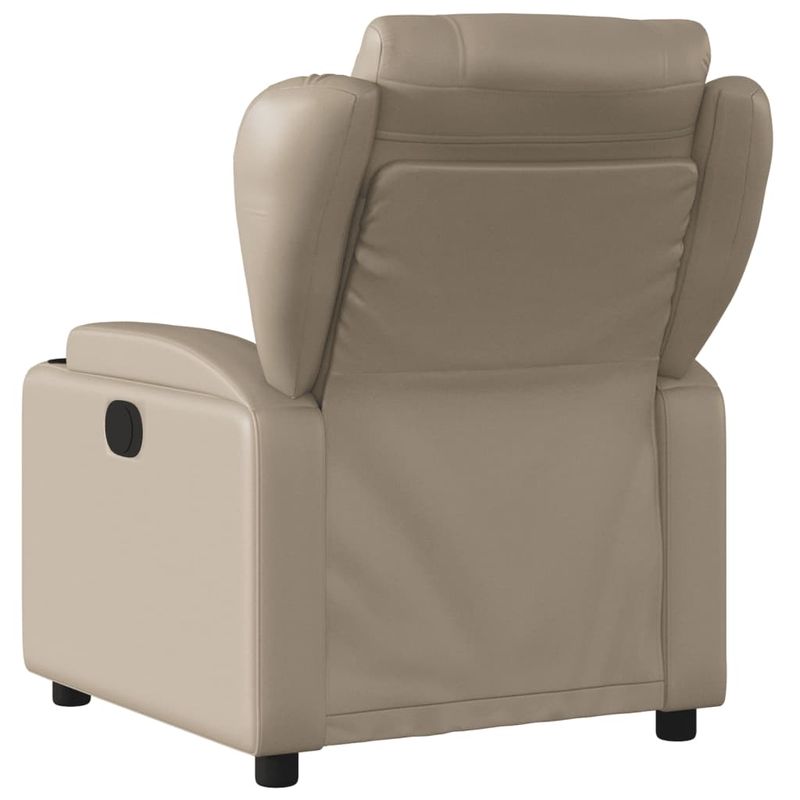 Casa si Gradina - Mobilier - Scaune si fotolii - Fotolii - Fotoliu rabatabil, cappuccino, piele ecologica - Infinity.ro