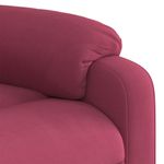 Casa si Gradina - Mobilier - Scaune si fotolii - Fotolii - Fotoliu rabatabil, rosu vin, catifea - Infinity.ro