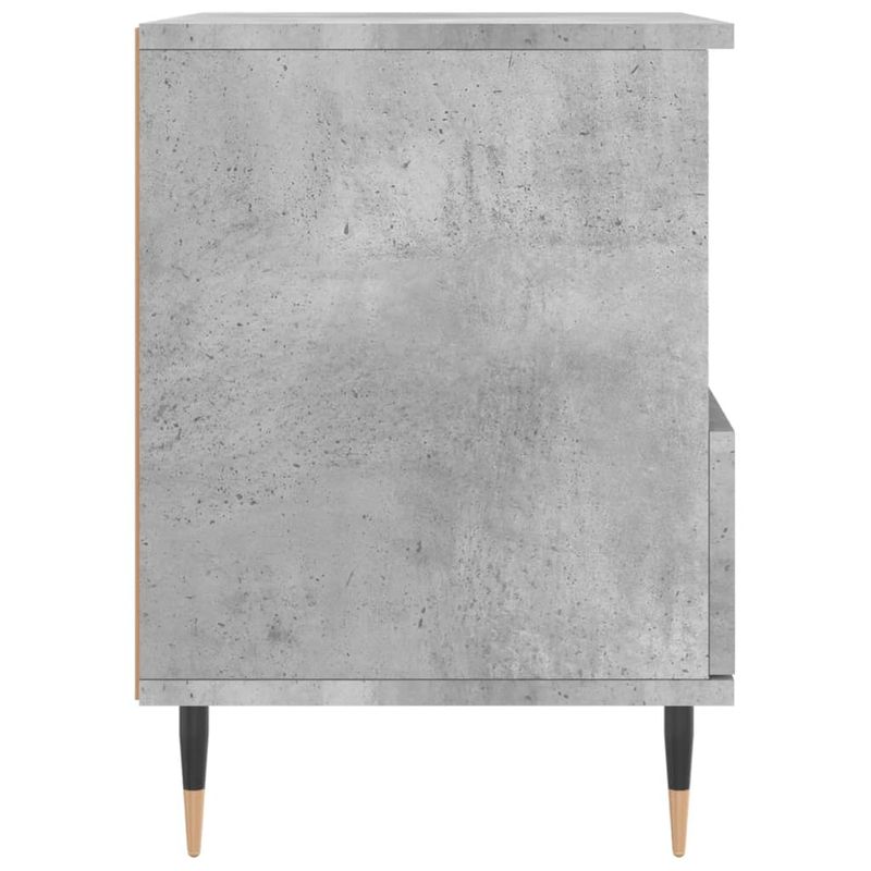 Casa si Gradina - Mobilier - Comode si corpuri - Noptiere - Noptiere, 2 buc., gri beton, 40x35x50 cm, lemn compozit - Infinity.ro