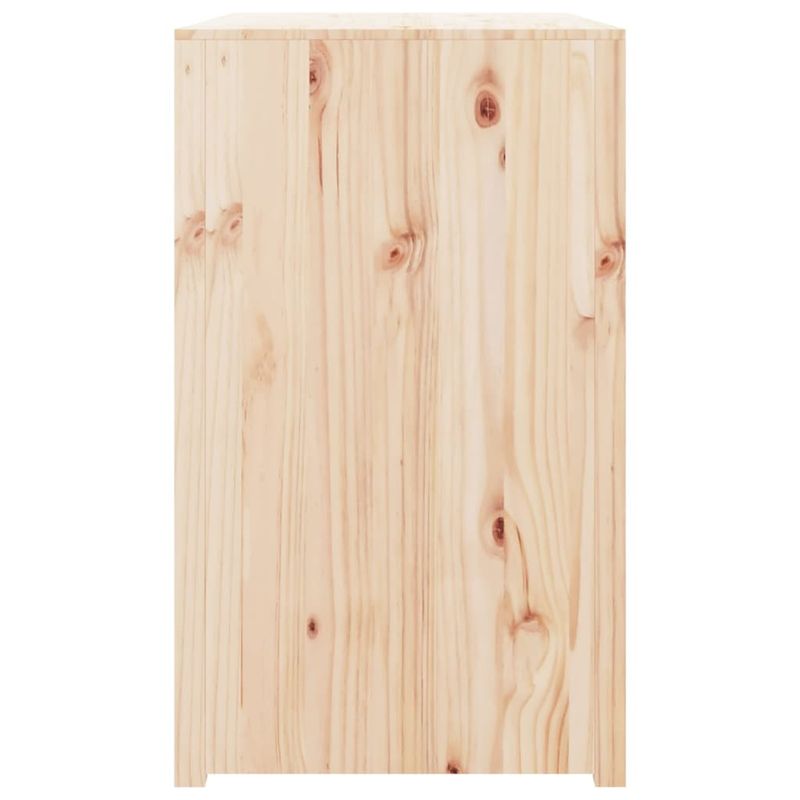 Casa si Gradina - Mobilier - Comode si corpuri - Corpuri bucatarie - Dulap bucatarie de exterior, 106x55x92 cm, lemn masiv pin, model 4 rafturi - Infinity.ro