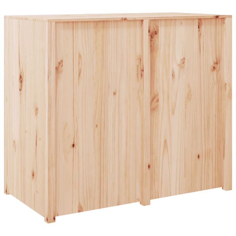Casa si Gradina - Mobilier - Comode si corpuri - Corpuri bucatarie - Dulap bucatarie de exterior, 106x55x92 cm, lemn masiv pin, model 4 rafturi - Infinity.ro