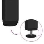 Casa si Gradina - Mobilier - Organizare si depozitare - Organizator incaltaminte - Suport pantofi, negru, 60x30x45 cm, lemn prelucrat - Infinity.ro