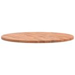 Casa si Gradina - Mobilier - Feronerie si accesorii mobila - Blat de masa rotund, diametru 80x2,5 cm, lemn masiv de fag, maro - Infinity.ro