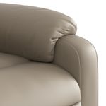 Casa si Gradina - Mobilier - Scaune si fotolii - Fotolii - Fotoliu rabatabil, cappuccino, piele ecologica - Infinity.ro