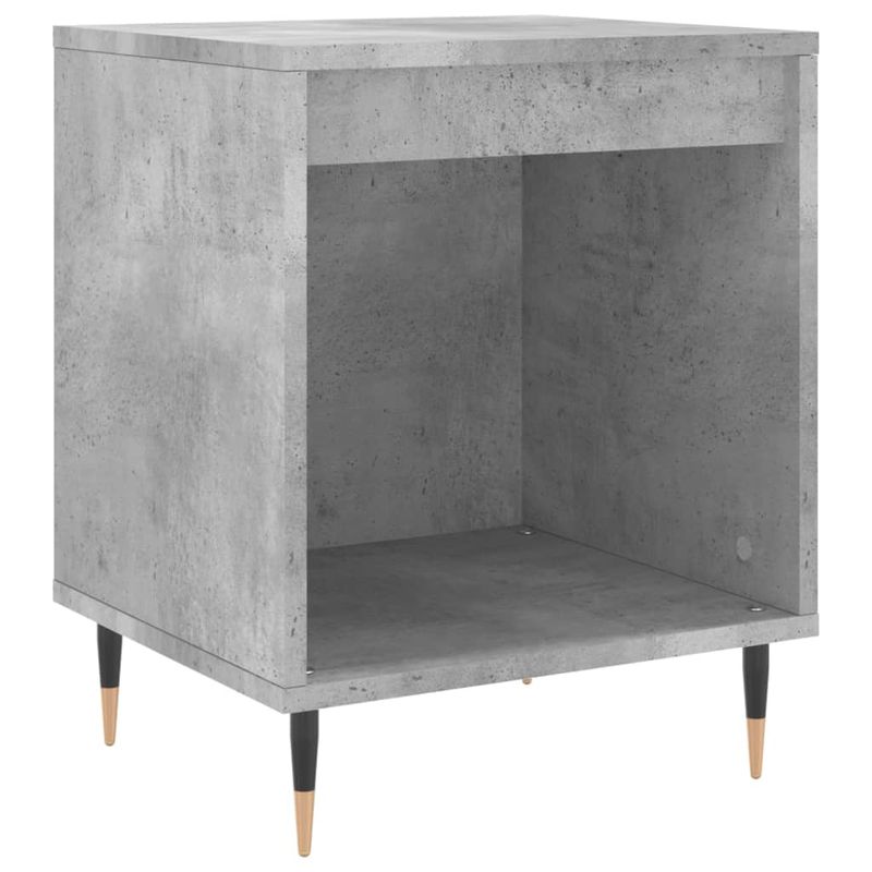 Casa si Gradina - Mobilier - Comode si corpuri - Noptiere - Noptiere, 2 buc., gri beton, 40x35x50 cm, lemn compozit - Infinity.ro