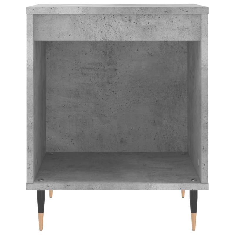 Casa si Gradina - Mobilier - Comode si corpuri - Noptiere - Noptiere, 2 buc., gri beton, 40x35x50 cm, lemn compozit - Infinity.ro