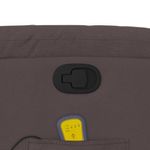 Ingrijire personala si Cosmetice - Sanatate si wellness - Articole wellness - Fotolii de masaj - Fotoliu de masaj rabatabil, maro inchis, material textil - Infinity.ro