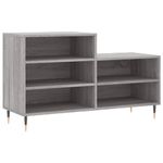 Casa si Gradina - Mobilier - Organizare si depozitare - Organizator incaltaminte - Pantofar, gri sonoma, 102x36x60 cm, lemn prelucrat - Infinity.ro