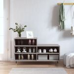 Casa si Gradina - Mobilier - Organizare si depozitare - Organizator incaltaminte - Pantofar, gri sonoma, 102x36x60 cm, lemn prelucrat - Infinity.ro