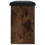 Casa si Gradina - Mobilier - Organizare si depozitare - Bancute - Banca de pantofi, stejar fumuriu, 62x32x50 cm, lemn prelucrat - Infinity.ro