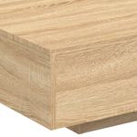 Casa si Gradina - Mobilier - Mese si birouri - Masute de cafea - Masuta de cafea cu lumini LED, stejar sonoma, 85x55x31 cm - Infinity.ro