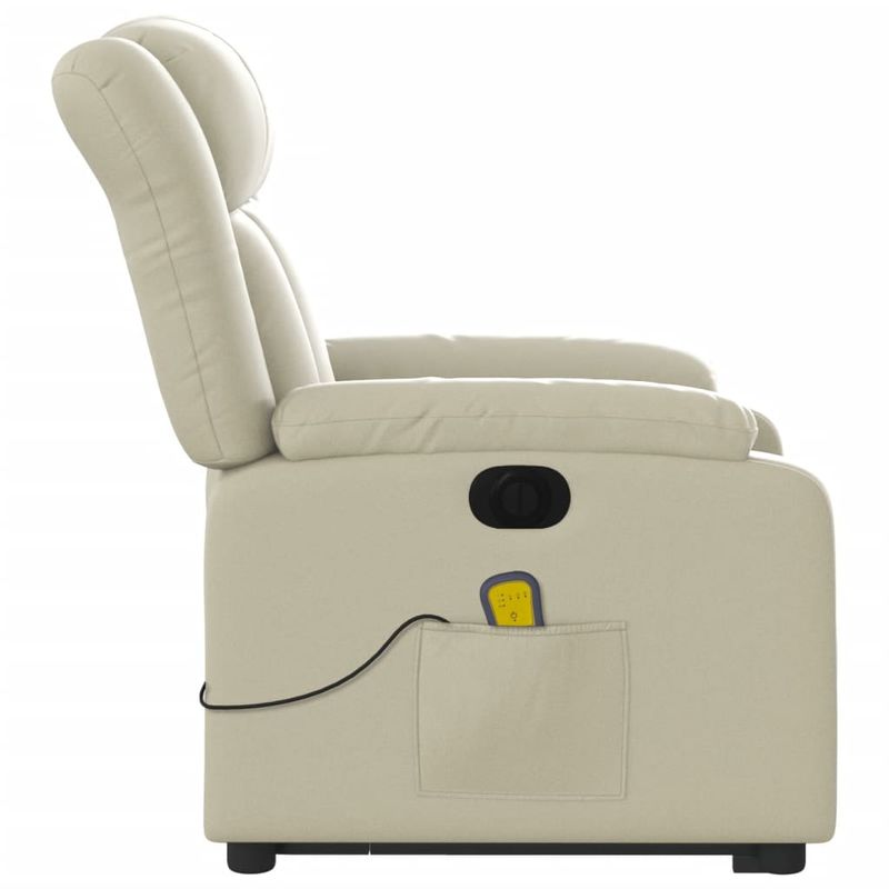 Ingrijire personala si Cosmetice - Sanatate si wellness - Articole wellness - Fotolii de masaj - Fotoliu electric masaj rabatabil cu ridicare, crem - Infinity.ro
