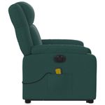 Ingrijire personala si Cosmetice - Sanatate si wellness - Articole wellness - Fotolii de masaj - Fotoliu electric masaj rabatabil / ridicare verde inchis textil - Infinity.ro