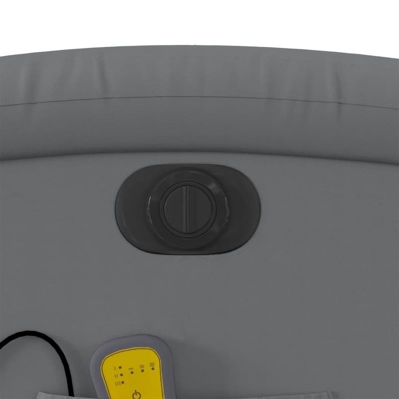 Ingrijire personala si Cosmetice - Sanatate si wellness - Articole wellness - Fotolii de masaj - Fotoliu de masaj electric rabatabil, gri, piele ecologica - Infinity.ro