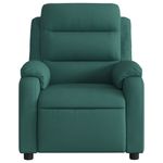 Casa si Gradina - Mobilier - Scaune si fotolii - Fotolii - Fotoliu rabatabil, verde inchis, material textil - Infinity.ro