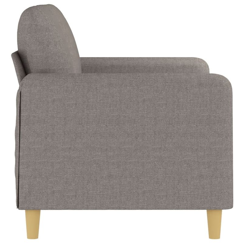 Casa si Gradina - Mobilier - Canapele si coltare - Canapele - Canapea cu 2 locuri, gri taupe, 120 cm, material textil - Infinity.ro