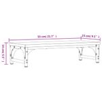 Laptop, Telefoane si Tablete - Laptopuri si accesorii - Accesorii Laptop - Standuri/Coolere notebook - Suport pentru monitor, stejar sonoma, 55x23x14 cm lemn compozit - Infinity.ro