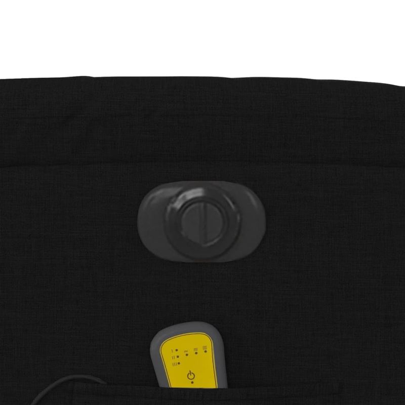 Ingrijire personala si Cosmetice - Sanatate si wellness - Articole wellness - Fotolii de masaj - Fotoliu electric de masaj rabatabil cu ridicare, negru, textil - Infinity.ro