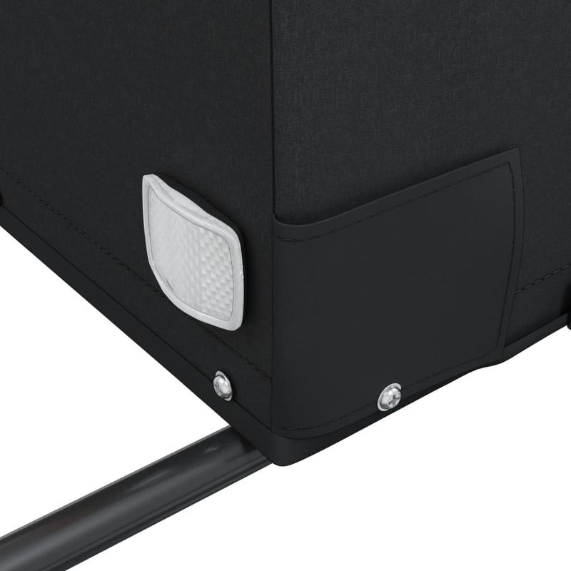 Sport si Outdoor - Ciclism - Accesorii pentru biciclete - Remorci biciclete - Remorca pentru biciclete, negru și galben, 45 kg, fier, mărime 133x68x68 cm - Infinity.ro