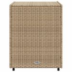 Casa si Gradina - Gradina si terasa - Mobilier exterior - Dulapuri si lazi depozitare exterior - Dulap depozitare de gradina, bej, 55x59x69 cm, poliratan - Infinity.ro