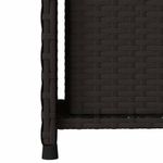 Casa si Gradina - Gradina si terasa - Mobilier exterior - Dulapuri si lazi depozitare exterior - Dulap depozitare de gradina, negru, 50x55x115 cm, poliratan - Infinity.ro