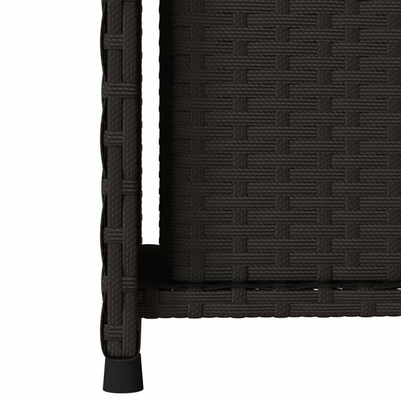 Casa si Gradina - Gradina si terasa - Mobilier exterior - Dulapuri si lazi depozitare exterior - Dulap depozitare de gradina, negru, 50x55x115 cm, poliratan - Infinity.ro