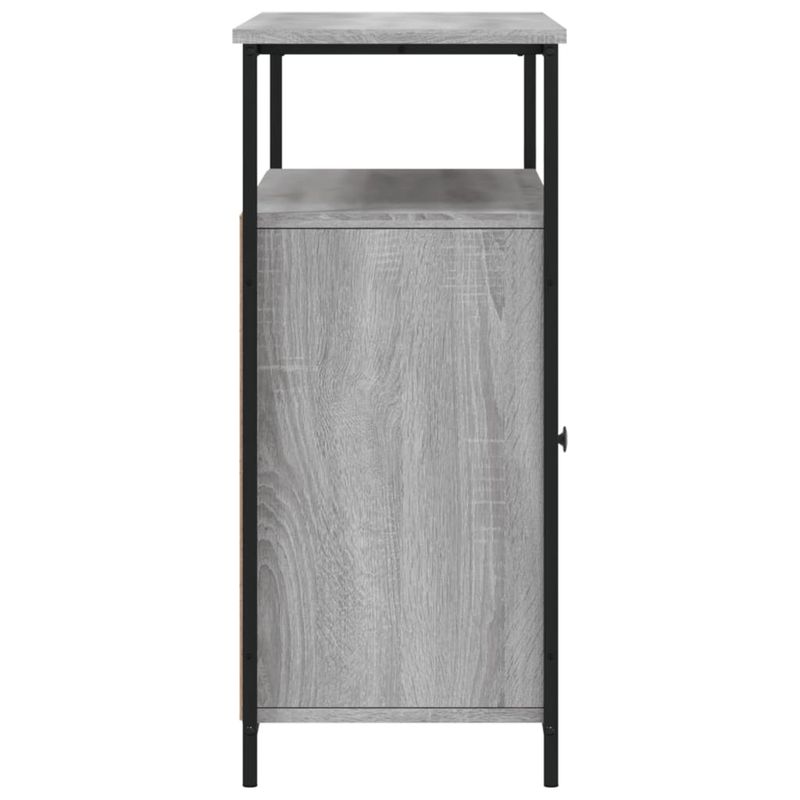 Casa si Gradina - Mobilier - Comode si corpuri - Comode - Servanta, gri sonoma, 100x35x80 cm, lemn compozit - Infinity.ro