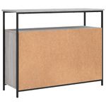 Casa si Gradina - Mobilier - Comode si corpuri - Comode - Servanta, gri sonoma, 100x35x80 cm, lemn compozit - Infinity.ro