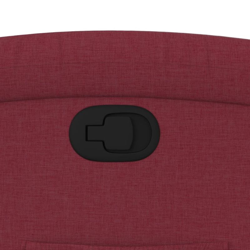 Casa si Gradina - Mobilier - Scaune si fotolii - Fotolii - Fotoliu rabatabil cu ridicare, rosu vin, material textil - Infinity.ro