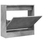 Casa si Gradina - Mobilier - Organizare si depozitare - Organizator incaltaminte - Pantofar, gri beton, 60x21x57 cm, lemn compozit - Infinity.ro