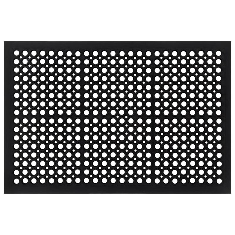 Casa si Gradina - Textile si covoare - Covoare - Covoare casa - Covoras de usa dreptunghiular, 60x90 cm, cauciuc - Infinity.ro