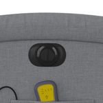 Ingrijire personala si Cosmetice - Sanatate si wellness - Articole wellness - Fotolii de masaj - Fotoliu electric de masaj rabatabil, gri deschis, microfibra - Infinity.ro