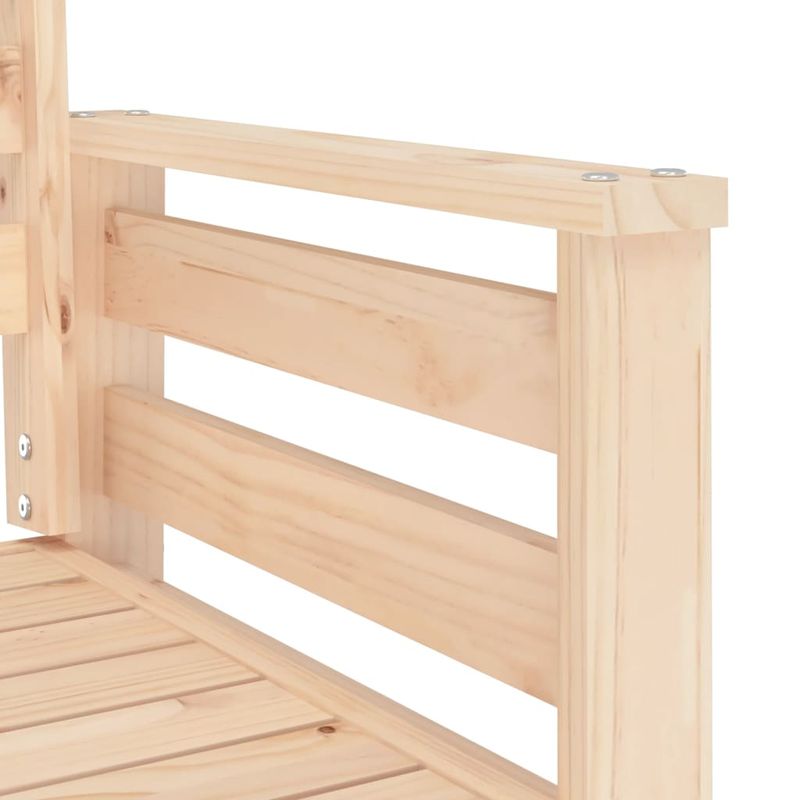Casa si Gradina - Gradina si terasa - Mobilier exterior - Bancute de gradina - Banca de gradina cu masa 2 locuri, lemn masiv de pin - Infinity.ro