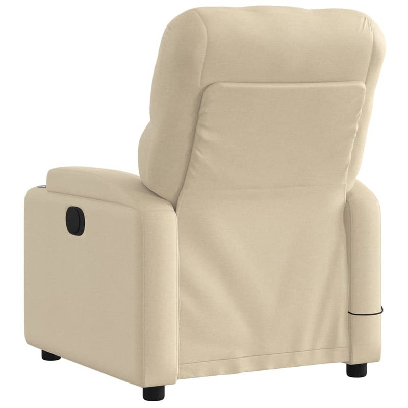 Ingrijire personala si Cosmetice - Sanatate si wellness - Articole wellness - Fotolii de masaj - Fotoliu electric de masaj rabatabil, crem, textil - Infinity.ro