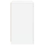 Casa si Gradina - Mobilier - Dulapuri si sifoniere - Dulapuri - Dulap lateral cu lumini LED, alb, lemn prelucrat - Infinity.ro