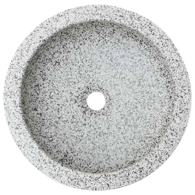 Casa si Gradina - Sanitare - Lavoar baie si accesorii - Lavoare si piedestale - Lavoar de blat, rotund, Φ41x14 cm, ceramica - Infinity.ro