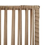 Casa si Gradina - Decoratiuni - Pereti despartitori si paravane - Separator de camera cu 5 panouri, bej, poliratan, model țesătură cu linii, mărime 245x200 cm - Infinity.ro